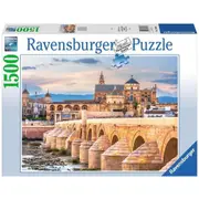 1500pc Ravensburger Cordoba, Spain Theme Family Jigsaw Puzzle Set