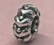 PANDORA | STERLING SILVER HEARTBEATS SPACER ✪NEW✪ 790450 RARE RETIRED 925 HEART