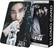 KPOPBP Stray Kids Giant Album Photocards 55 PCS Kpop Photo Cards SKZ Merch LOMO Card Set, Boys and Girls