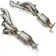 Muzhen Store Downpipe With Catalytic Converter Compatible With Lexus GS430 4.3L 2005-2011 Racing Performance Exhaust Manifold Exhaust System