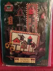 Backyard Bird Houses Wall Hanging Instruction Kit by Debbie Mumm Mumms the Word