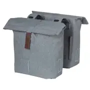 Basil City Double Bag Grey Melee 28 -32L Grey