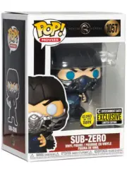 Funko POP #1057 Movies Mortal Kombat Sub Zero Exclusive Figure New and In Stock