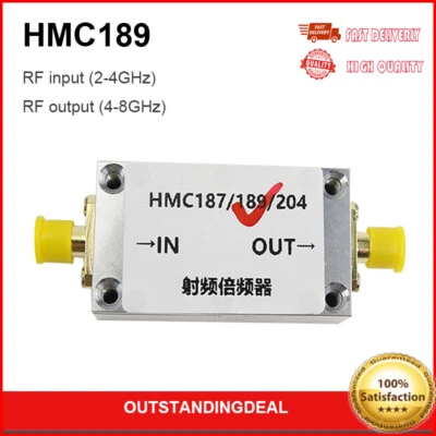 HMC189 RF Frequency Multiplier Frequency Doubler RF Input 2-4GHz ot25