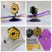 1/100 Scale ESA James Webb Space Telescope JWST Painted 3D Print Model Toys