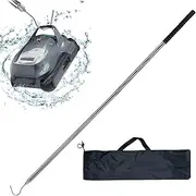 Robotic Pool Cleaner Hook with Telescopic Pole, Sturdy Retrieval Tool for Pool Robots, Versatile Grabbing Tool for Outdoor Use in Gym, Beach, Garden, or Pool Maintenance