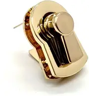 KALLORY Turn Lock Catch for Luggage Bag 5pcs Rotative Locks Purse Bag Zinc Alloy Material