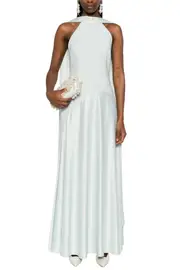 [SOLACE LONDON] CECE MAXI DRESS UK 8 PINK