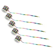 5 Rolls Beaded Rope Decoration Accessories Colorful Sequin Ribbon