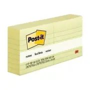 Post-It Note 630-6PK Ruled Pk6