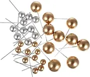 LABRIMP 30pcs Balloon Cupcake Toppers Decorative Balls for Birthday Cake Decorations Fun Party Inserts for Celebrations Easy to Install Creative Cake Design Elements