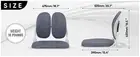 DuoRest Dual Backrest Ergonomic Back Support Meditation Floor Chair 3658B
