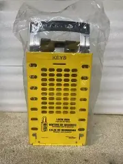 MASTER LOCK 503YLW Group Lockout Box,14 Locks Max,Yellow
