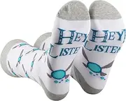 [AATOP] 2 Pairs Hey Listen Fairy Socks Video Game Fans Gift LOZ Inspired Socks Zelda Gaming Gift Zelda Game Gift