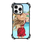 iPhone 16 Pro Bounce Case MagSafe Compatible Vacation Girl
