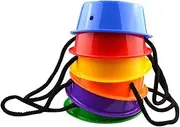 Generic 1 Set Plum Pile Obstacle Stilts Out Door Stepping Buckets Balance Bucket Playground Outdoor Sensory Integration Equipment Activity Abs