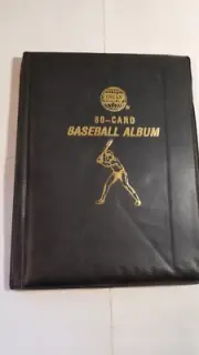 Vintage TREAT HOBBY WORLD 80 CARD BASEBALL ALBUM Qty 1