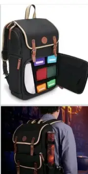 Designer Edition TCG Backpack - MTG Deck Bag Card Binder Space, TCG Deck Box ...