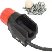KEY HOUSTON STYLE 40209 REBUILDABLE REDHEAD ELECTRIC DEADMAN CONTROL SWITCH