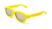 5 x Passive 3D Yellow Kids Childrens Glasses for Passive TVs Cinema Projectors