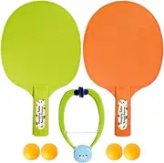 Door Pingpong Game, Hangable Table Tennis Trainer Portable Set, Doorway Table Tennis Trainer, Adjustable Pingpong Game for Children, Toddler, Fun Indoor Pong Game for Kids