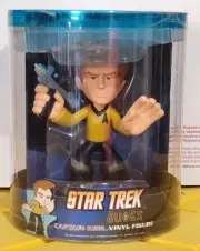 2009 Star Trek Funko Quogs Captain Kirk Bobble Head Vinyl Figure Item JJL 090411