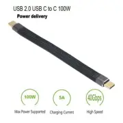 Chenyang for Laptop Type-C USB-C USB4 40Gbps Flat Slim FPC Data Cable Type-C