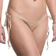 New - Pinup Doll - Women's Swimsuit Bottom - Side Tie - Scrunch Back - Low Rise - Bikini Bottom - Brazilian Bikini Bottom