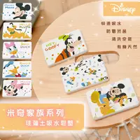 在飛比找Yahoo奇摩購物中心優惠-Disney 迪士尼 米奇家族系列 珪藻土皂墊 點點米奇/點