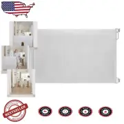 Extra Wide 71'' Retractable Baby Gate - Extra Tall 39.3'' for Safety & Security