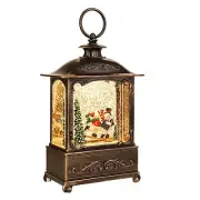 Snow Globe,Lighted Christmas Snow Globe Lantern,Music Box for Girls,Vintage C...
