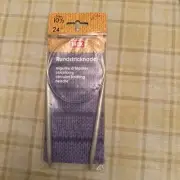 Inox circular knitting needles Size 10 1/2 24 “
