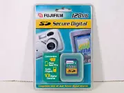 Fujifilm 128MB SD Secure Digital Memory Card. New