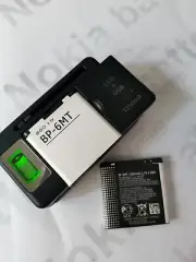 BP-6MT battery + LCD universal charger for NOKIA N81 N82 N81-8G E51 E51i 6720