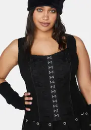 [Tripp NYC] Plus Hook Eye Corset