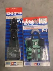 New Rare Tamiya F-1 1/10 53105 OP.105 and 53186 OP.186 FRP Chassis Hop-Up Parts