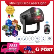 Mini DJ Disco Laser Light 60 Pattern Projector LED Stage Party KTV Show Decor AU