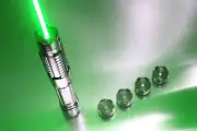 1MW Adjustable Focus Green Laser Pointer 520nm Visible Beam Light