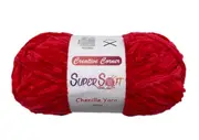 bulk 12 Red Super Soft Chenille Yarn 100G