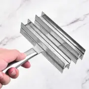 Horse Comb Double Sided Shedding Blade Pet Rake Comb Brush for Cats Dogs Sheep