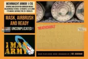 OMA35GEN440 1:35 1Man Army Masks: Wehrmacht Armor - Balkenkreuz Stencil (10