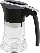 LIGIGWASH Sturdy Condiment Dispenser No Edges 304 Stainless Steel Syrup Container Easy Refill Save Space