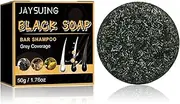 Black Soap Deep Cleansing Moisturizing Bar enriched with Olive Castor Coconut Oil appliable for Hair Beard Body Sensitive Skin (1)
