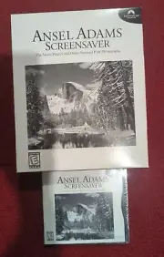 Vintage Ansel Adams Screensaver The Mural Project Photographs NEW
