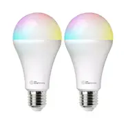 2x Laser 10W E27 Smart RGB LED Light Bulb Colour Adjustable WiFi App Control