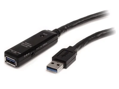 StarTech 10m USB 3.0 Active Extension Cable - M/F - USB - 32.81 ft - 1 Pack - 1