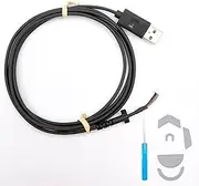 USB Mouse Cable Mice Line (6.5 Feet) Compatible with Logitech G502 X Wired Mouse Cable Replacement Parts Repair Accessories