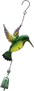 VANZACK Hummingbird Painted Wind Chime with Elegant Hanging Decoration for Home Accessories and Outdoor Wall Decor