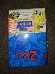 NEW NOS Vintage 2004 Nickelodeon SpongeBob Squarepants Bed Bob Valance 84" x 15"