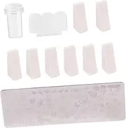 minkissy Pc Nail Art Stamping Kit Nail Printing Template Set Manicure Steel Plates Easy DIY Home Art Decorations
